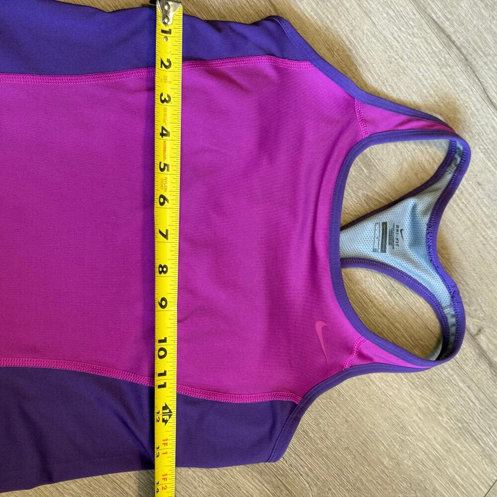 Nike Dri-Fit Magenta Purple Racerback Tank Small | Athletic - Picture 11 of 16